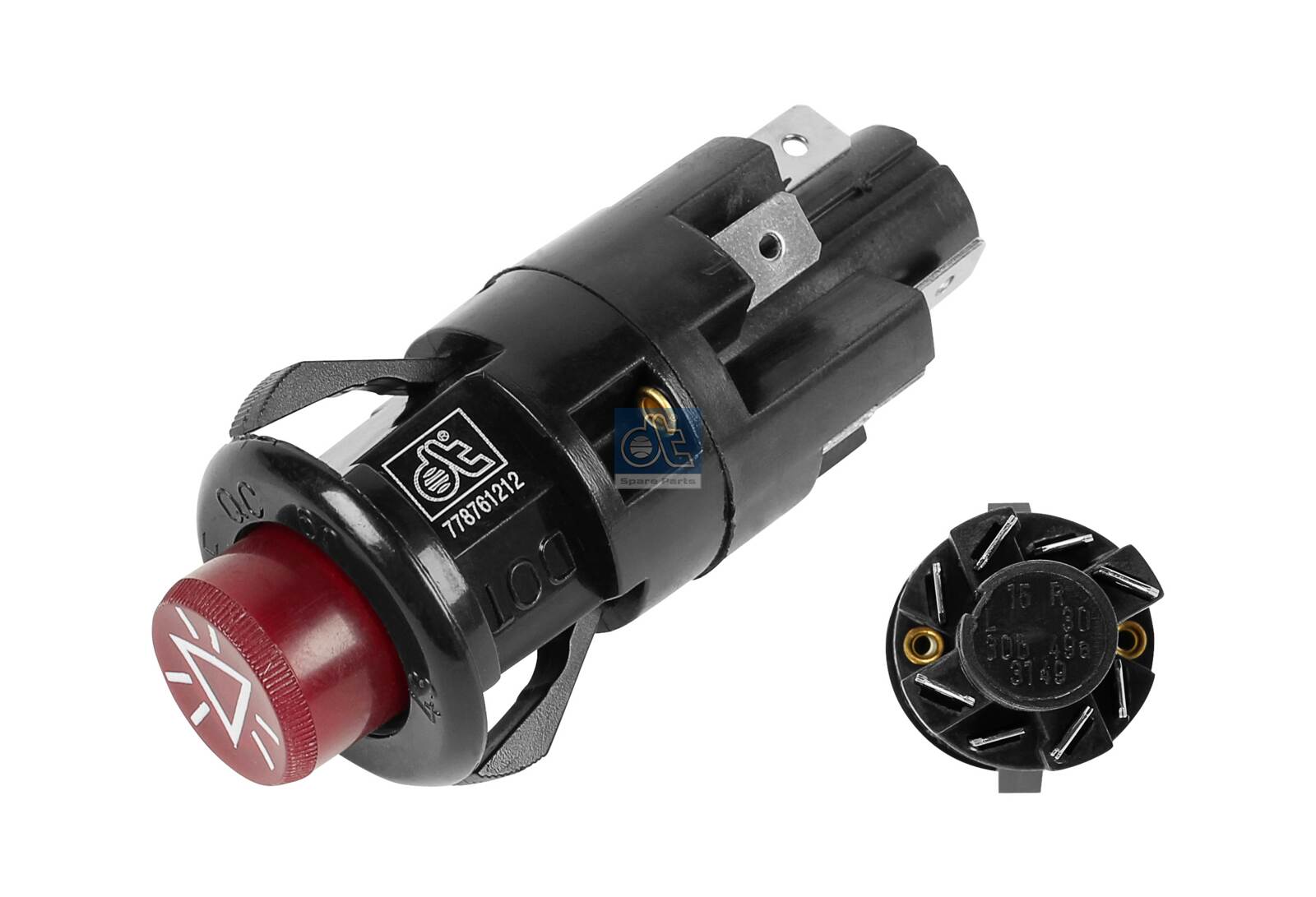Dt Spare Parts Alarmlicht schakelaar 4.60532
