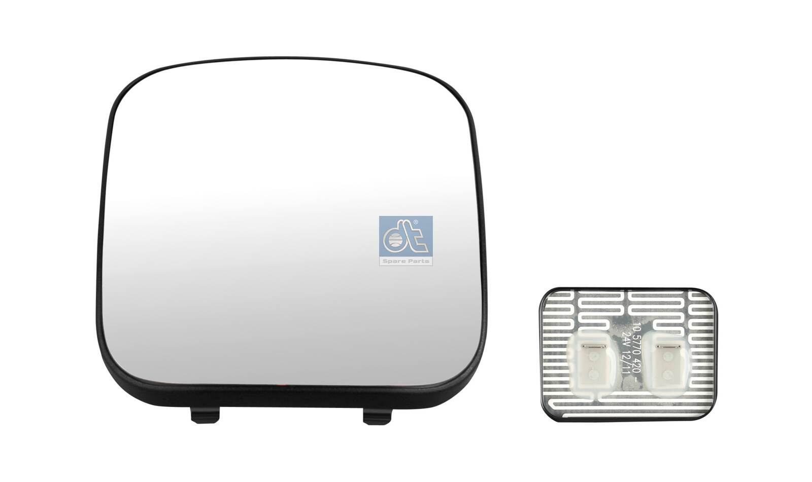 Dt Spare Parts Buitenspiegelglas 4.64835