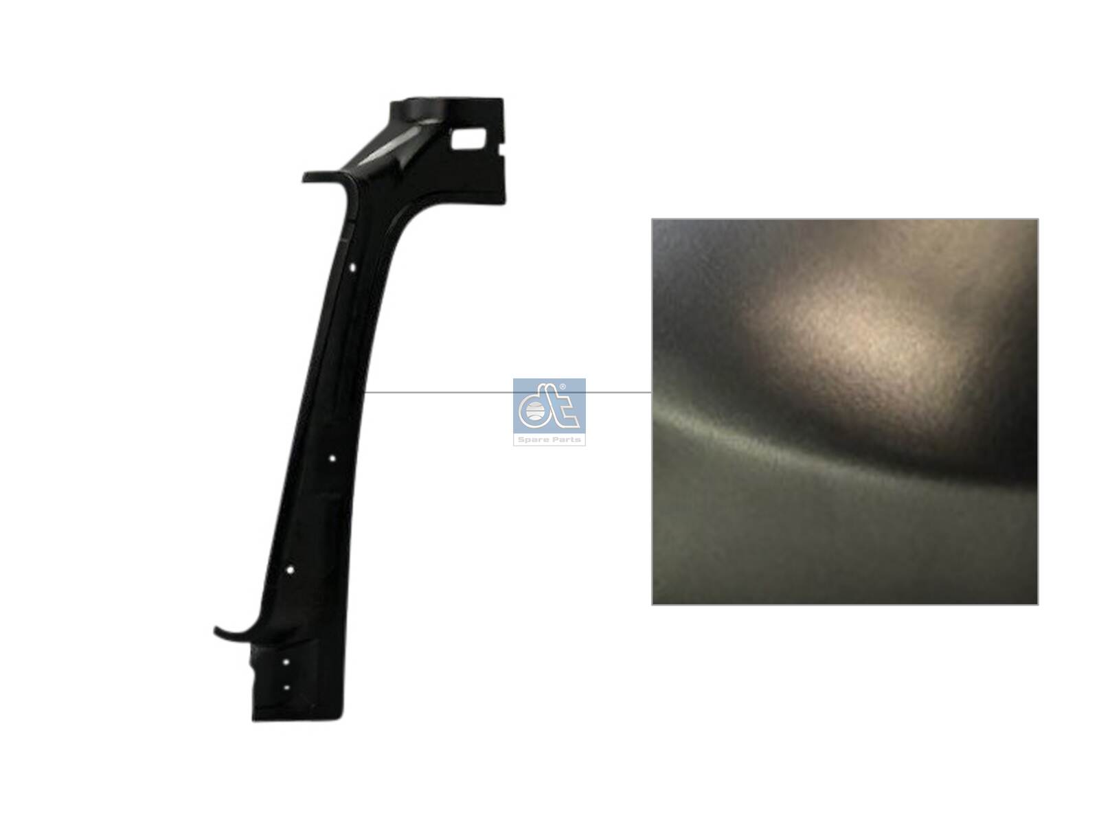 Dt Spare Parts Afdekking, voorpaneel onder 4.70604