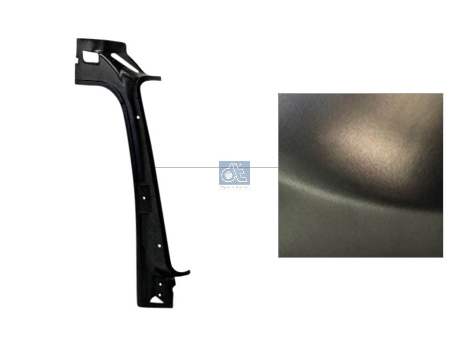 Dt Spare Parts Afdekking, voorpaneel onder 4.70605