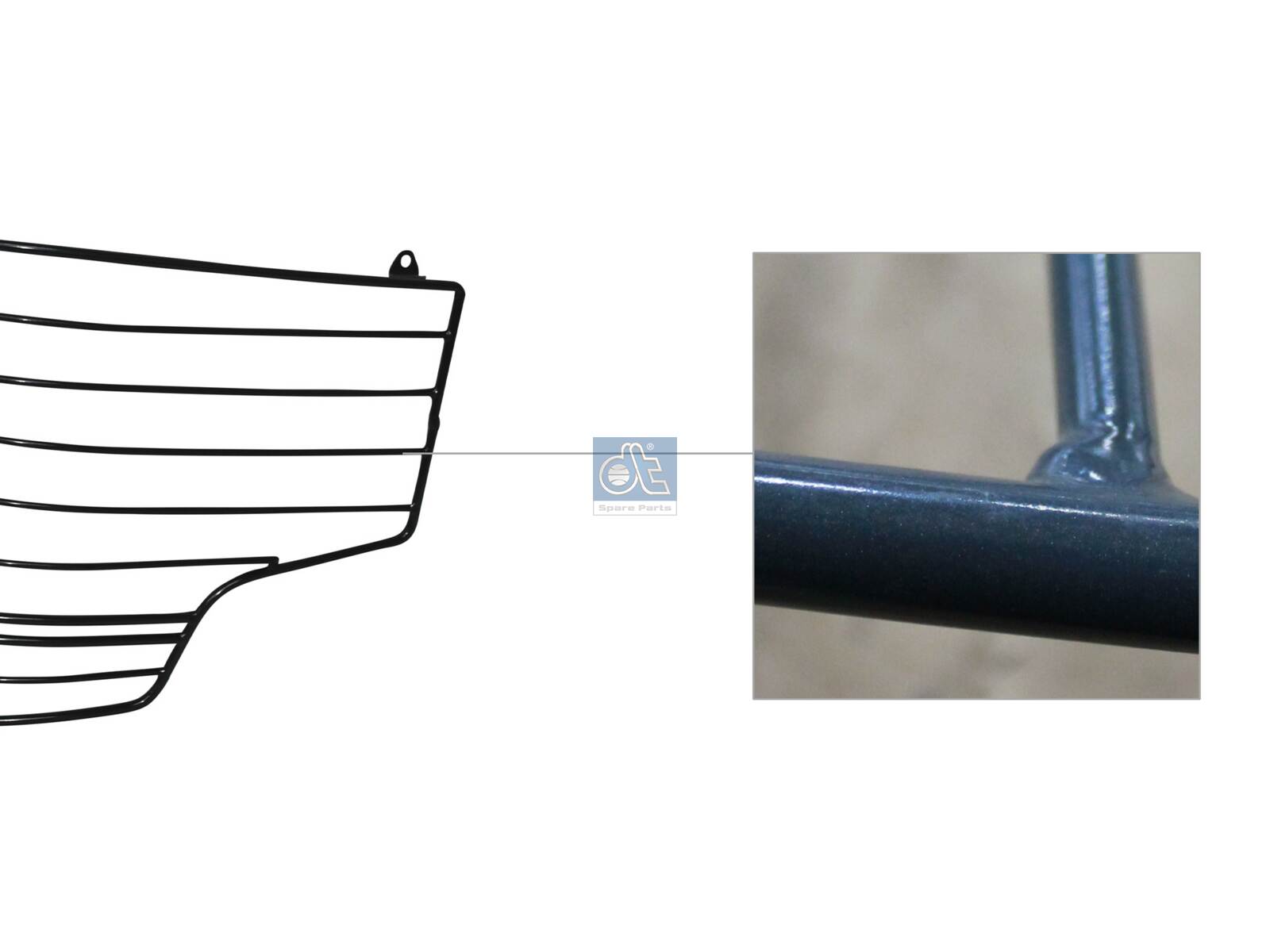 Dt Spare Parts Afdekking, koplamp 4.71435
