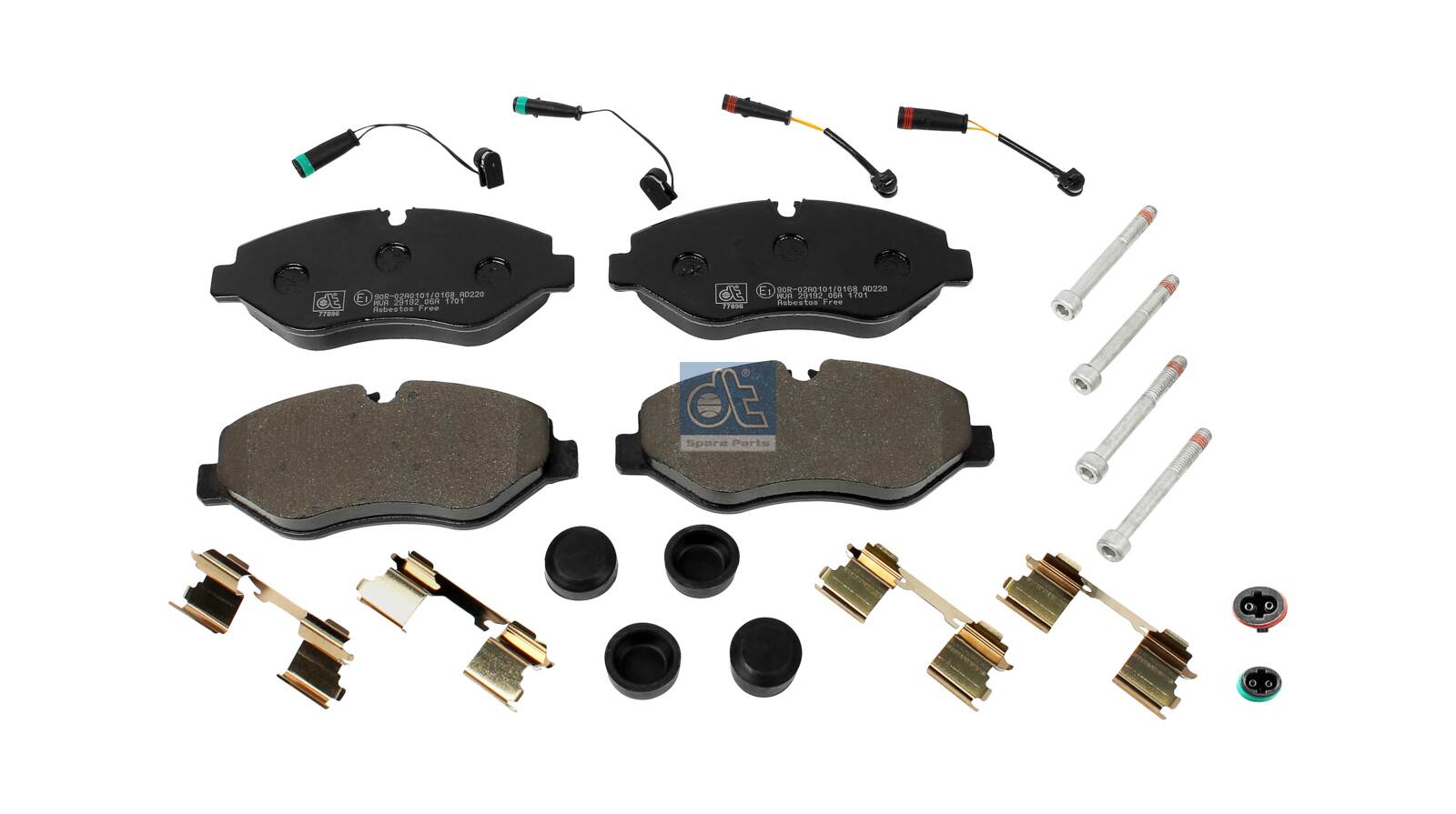 Dt Spare Parts Remblokset 4.90938