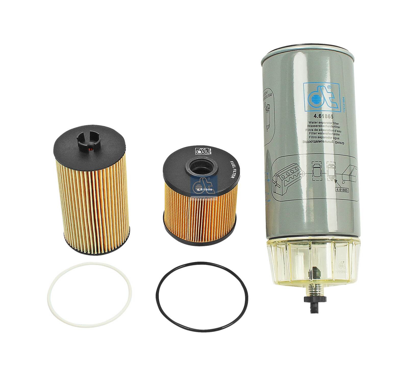 Dt Spare Parts Filterset 4.92105