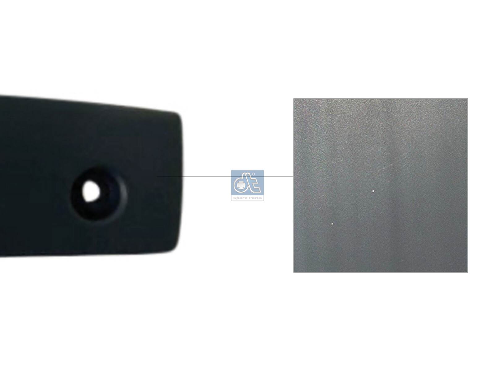 Dt Spare Parts Plaat, bumper 5.00016