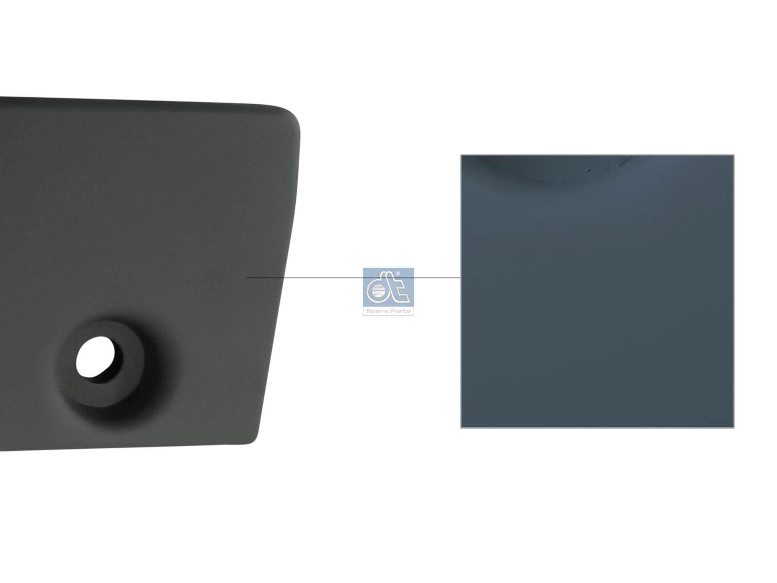 Dt Spare Parts Plaat, bumper 5.00020