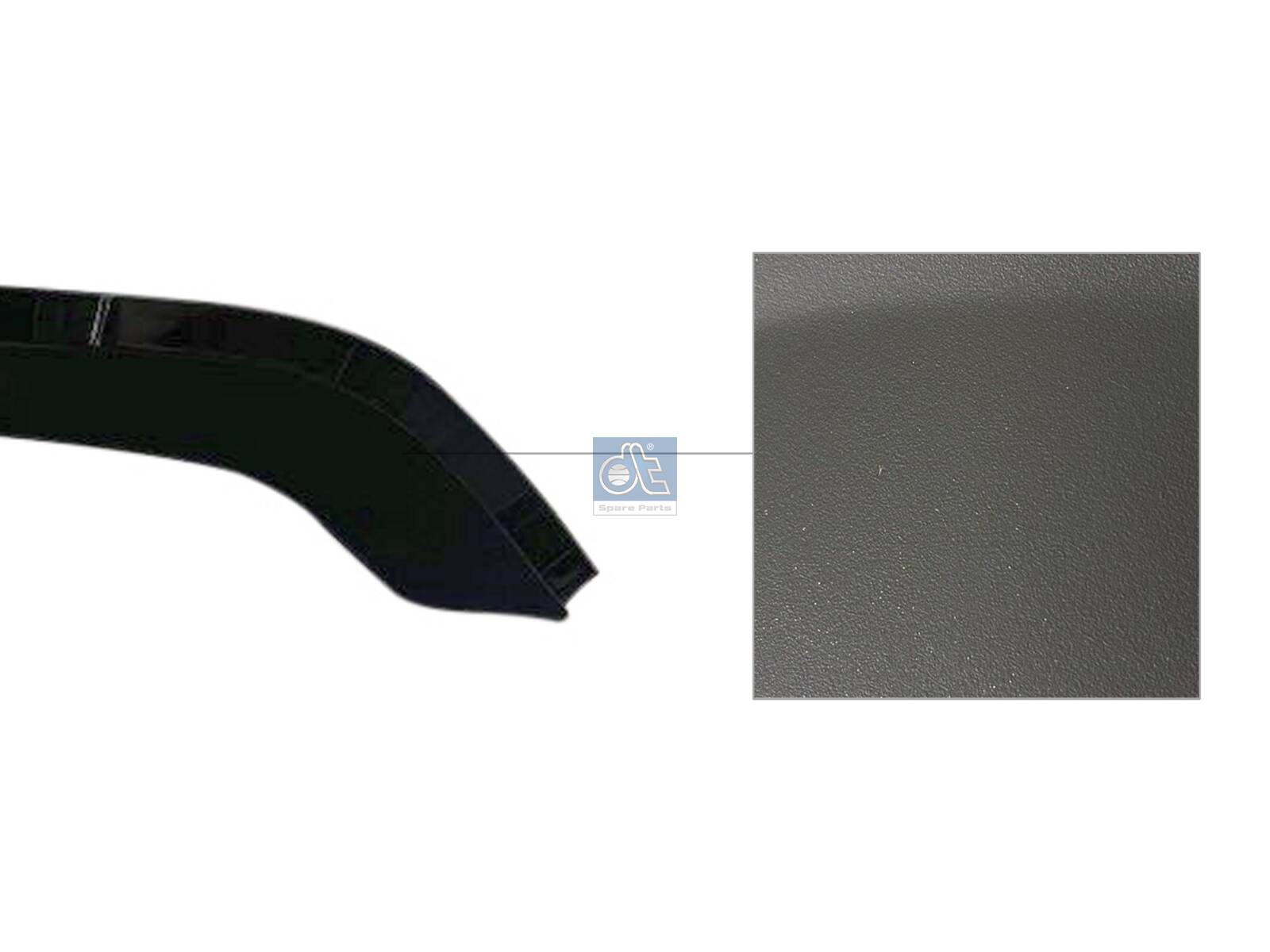 Dt Spare Parts Verbreding, spatbord 5.00210