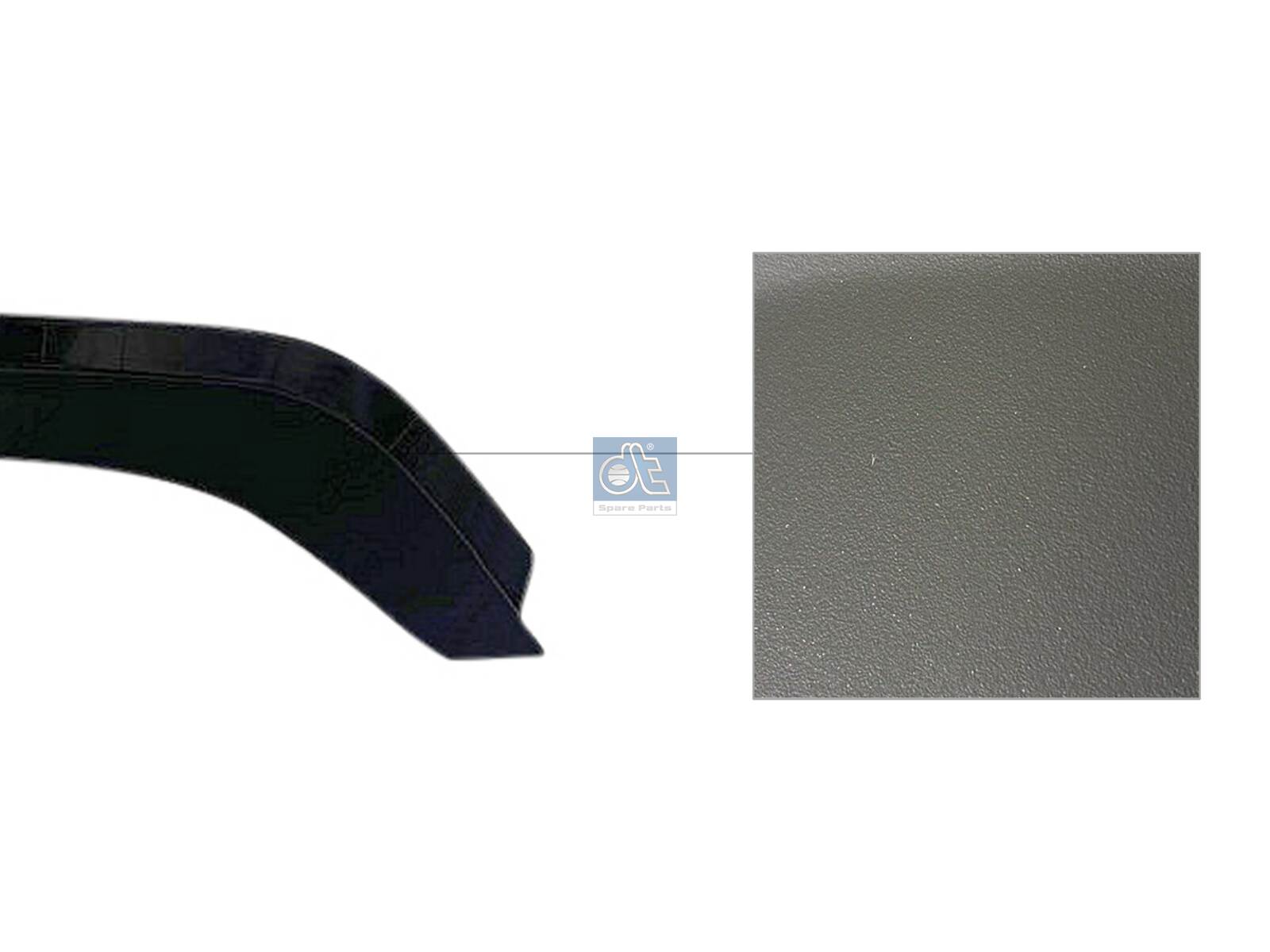 Dt Spare Parts Verbreding, spatbord 5.00211