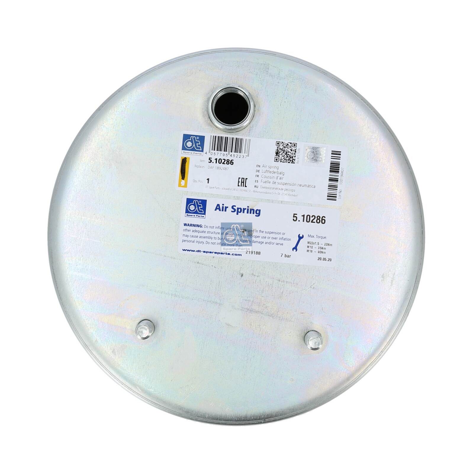 Dt Spare Parts Veerbalg 5.10286