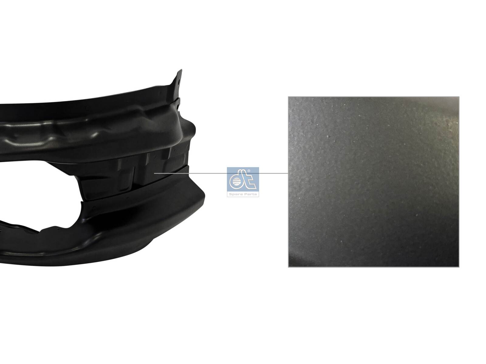 Dt Spare Parts Plaat, bumper 5.10334