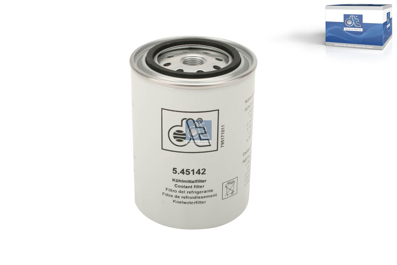 Koelmiddelfilter Dt Spare Parts 5.45142