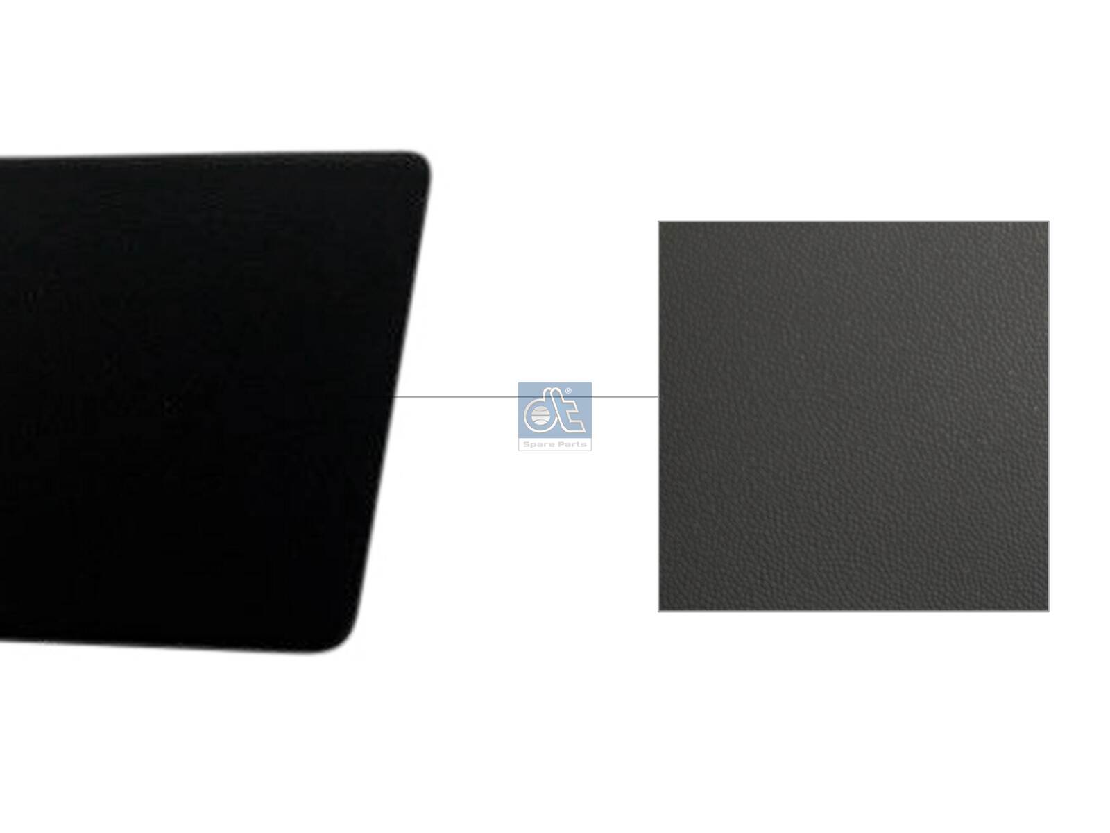 Dt Spare Parts Plaat, bumper 6.00142