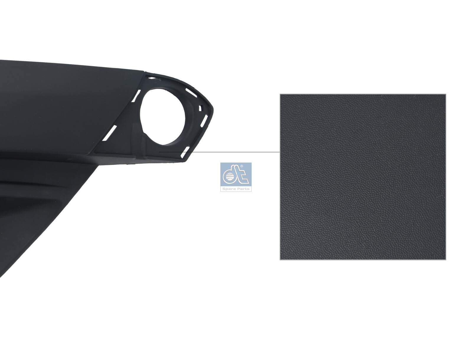 Dt Spare Parts Plaat, bumper 6.00207