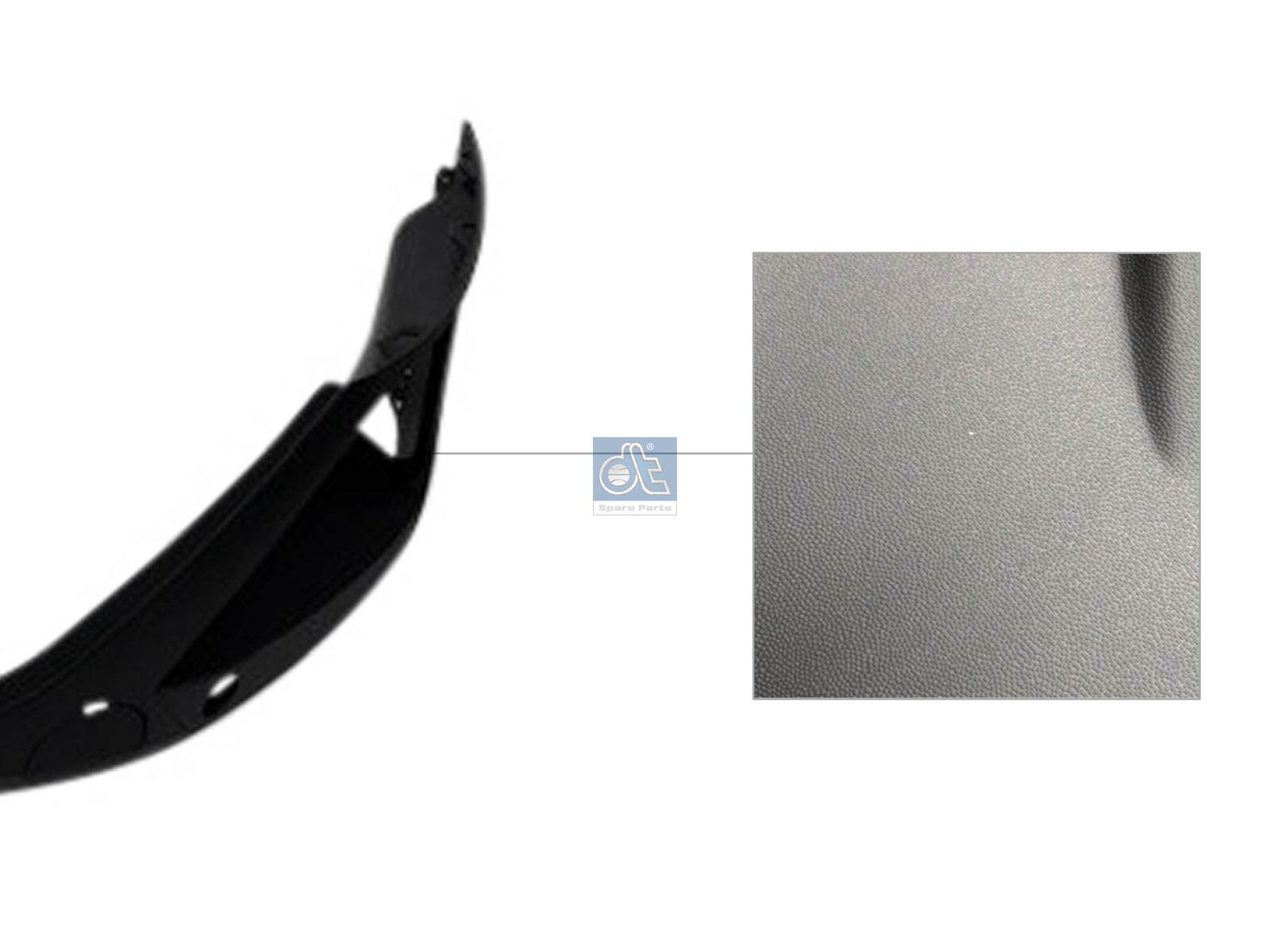 Dt Spare Parts Sier- / beschermingspaneel, bumper 6.00344