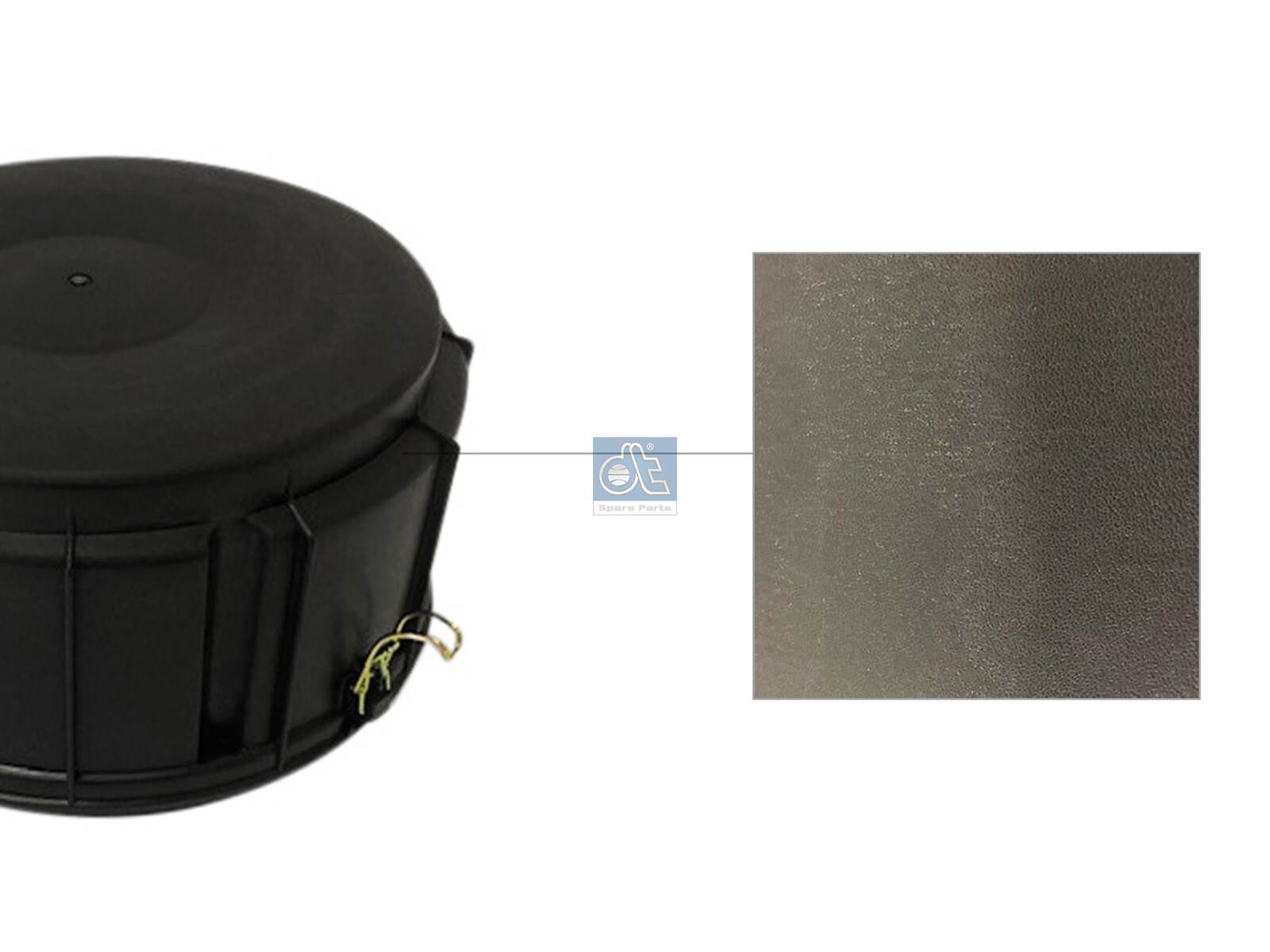 Dt Spare Parts Afdekking luchtfilterbehuizing 6.25031