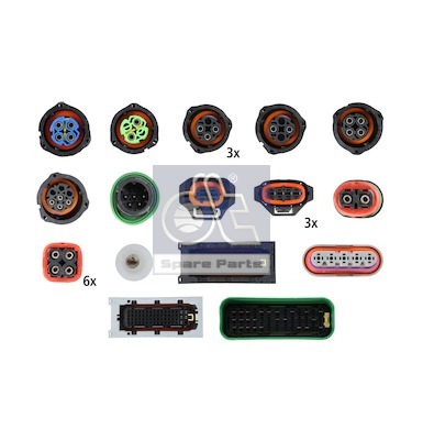 Dt Spare Parts Verbindingskabel, Electronisch remsysteem 6.65722