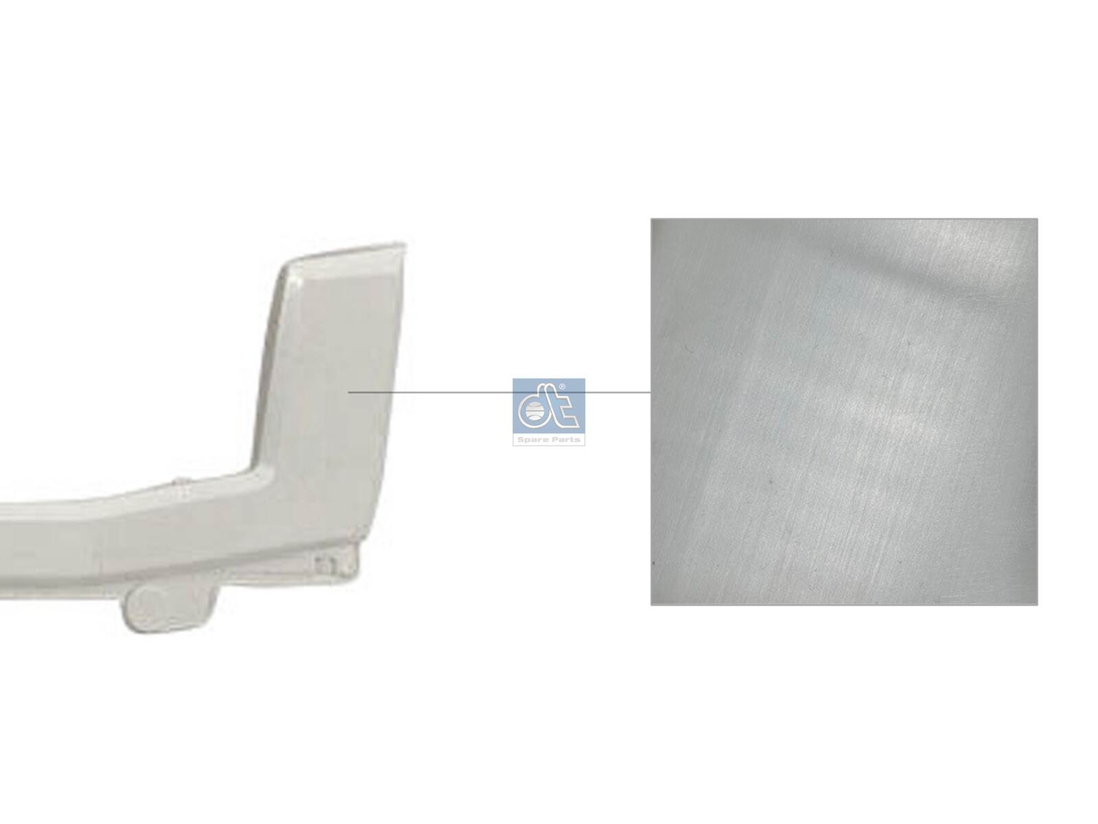 Dt Spare Parts Sier- / beschermingspaneel, deur 6.70516