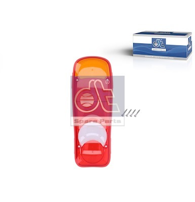 Dt Spare Parts Achterlicht glas 6.86104