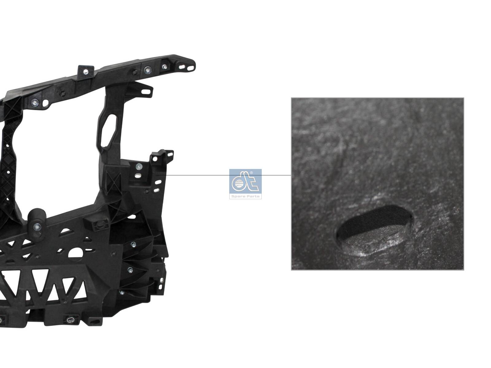 Dt Spare Parts Houder, koplamp 7.00017