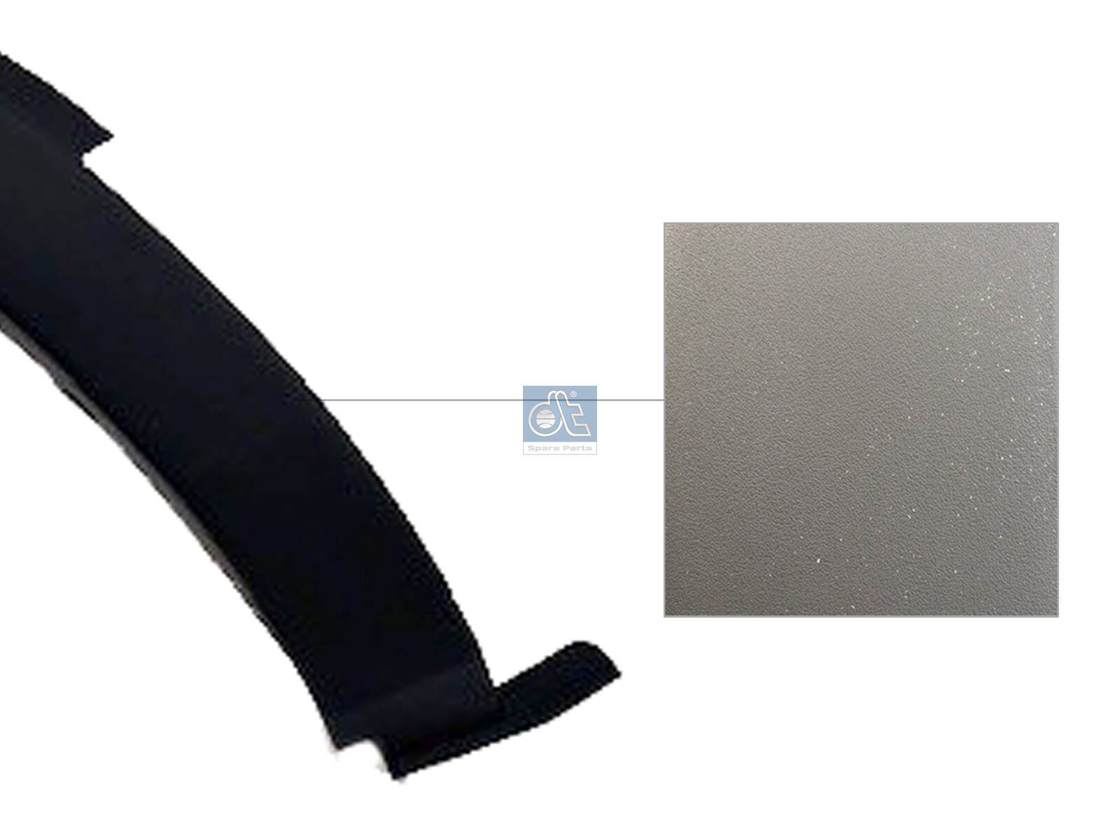 Dt Spare Parts Sier- / beschermingspaneel, spatbord 7.00387