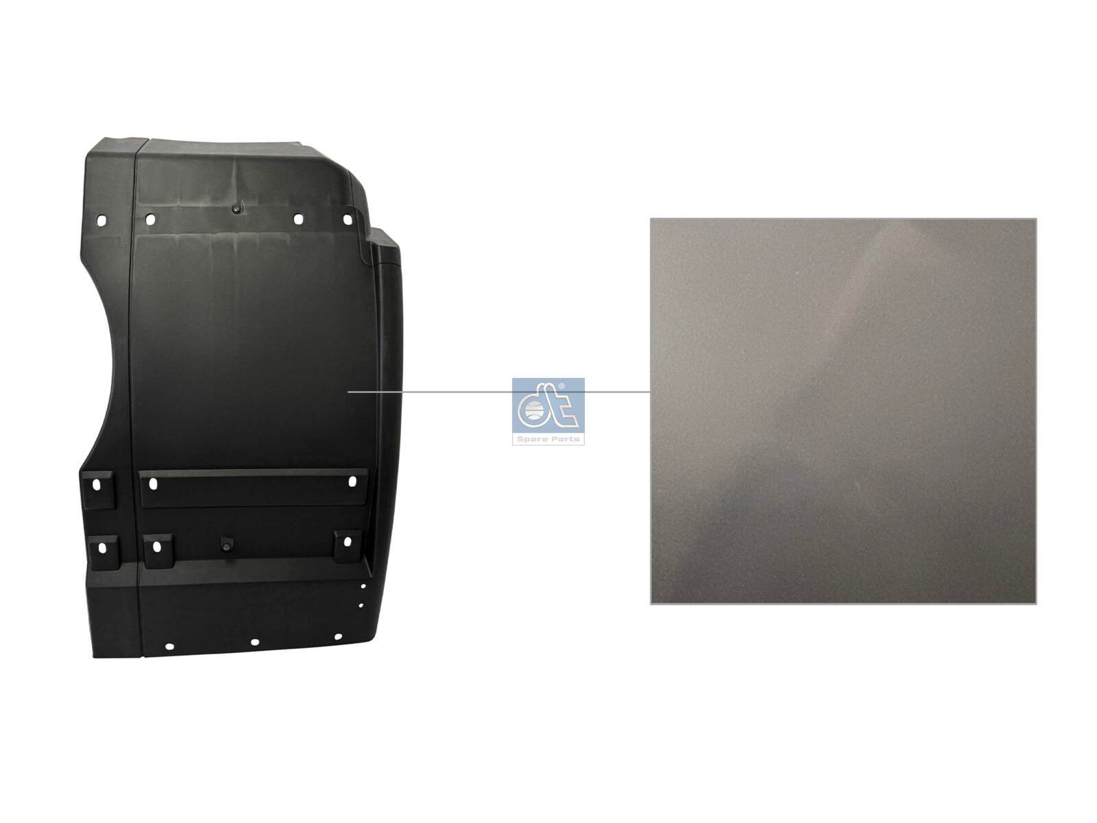 Dt Spare Parts Spatbord 7.00428