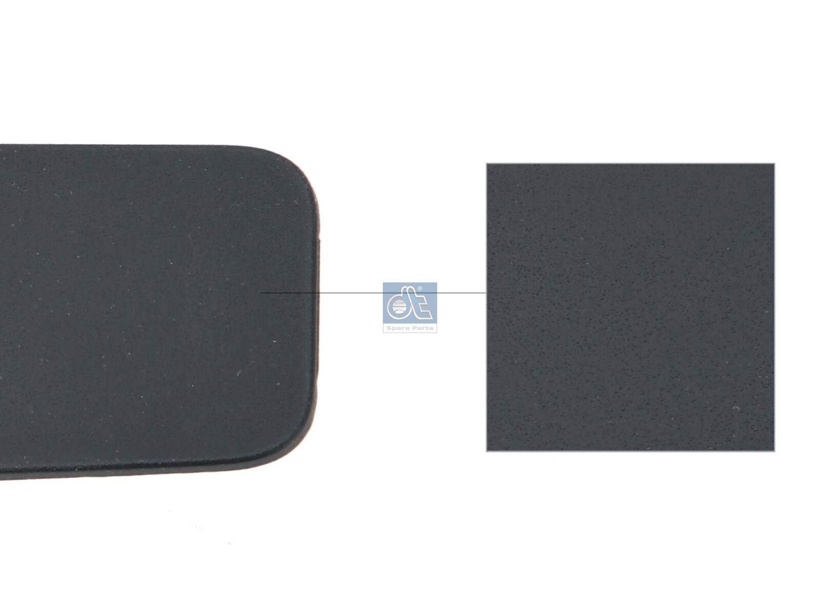 Dt Spare Parts Afdekking, voorpaneel onder 7.00441