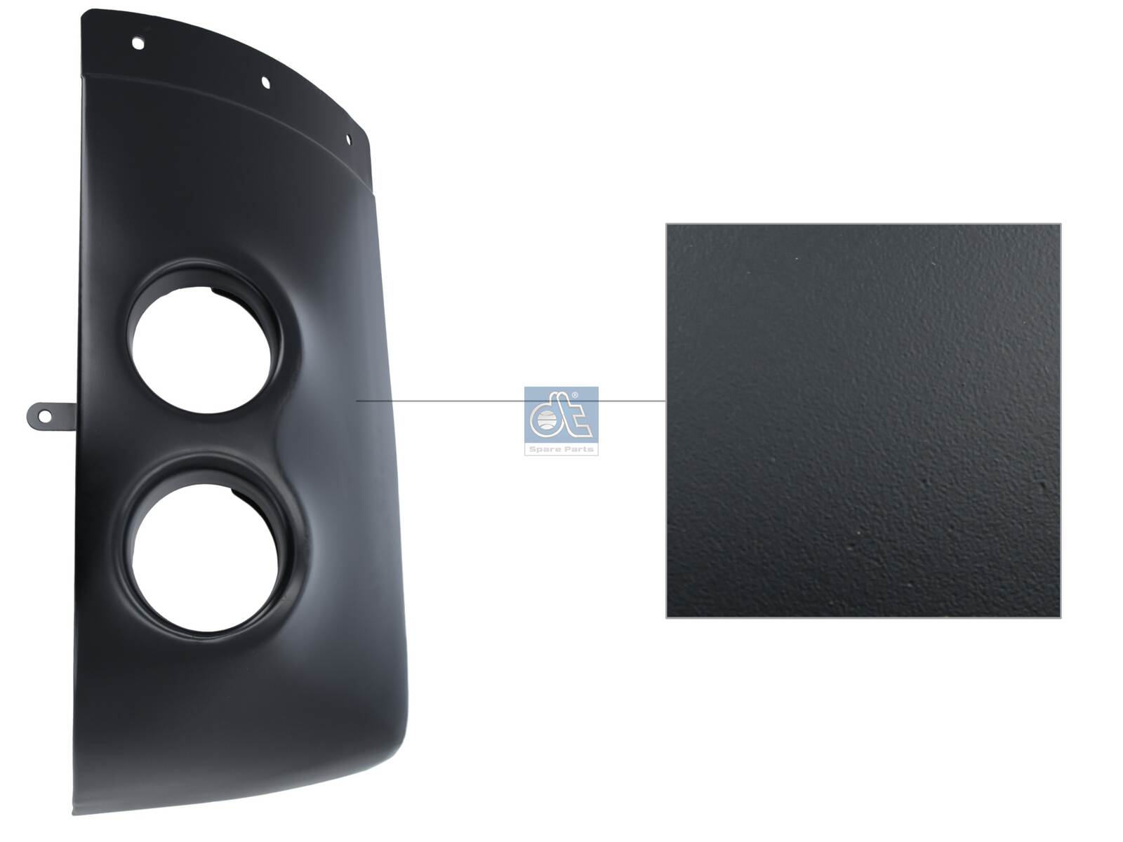 Dt Spare Parts Plaat, bumper 7.00512