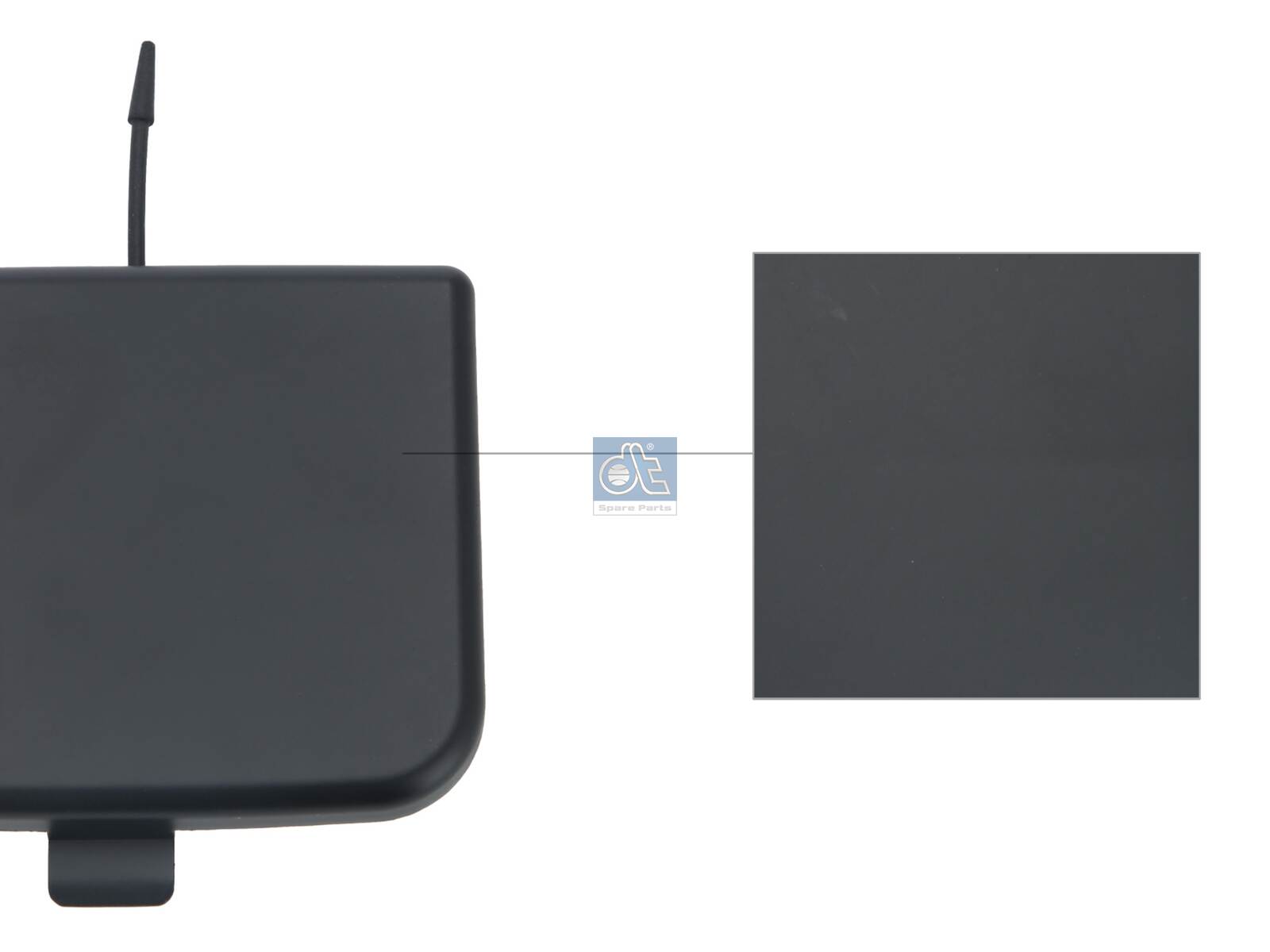 Dt Spare Parts Plaat, bumper 7.00517