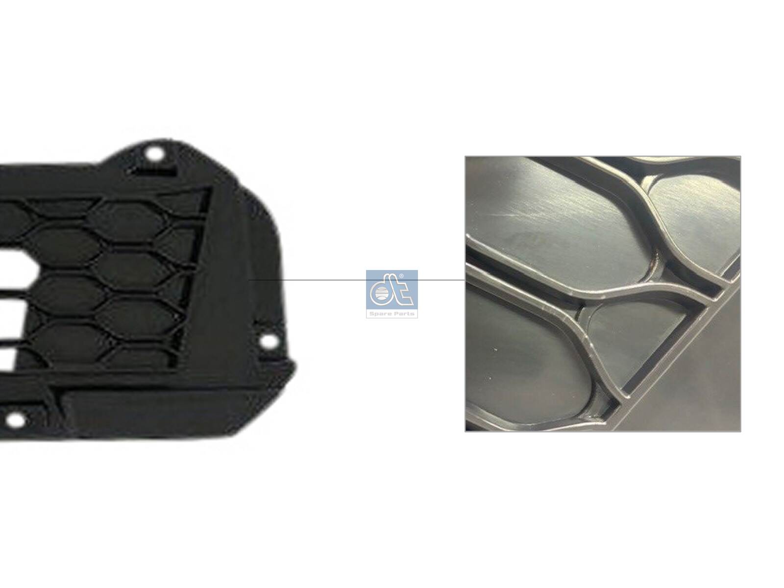 Dt Spare Parts Radiateurgrille 7.71090