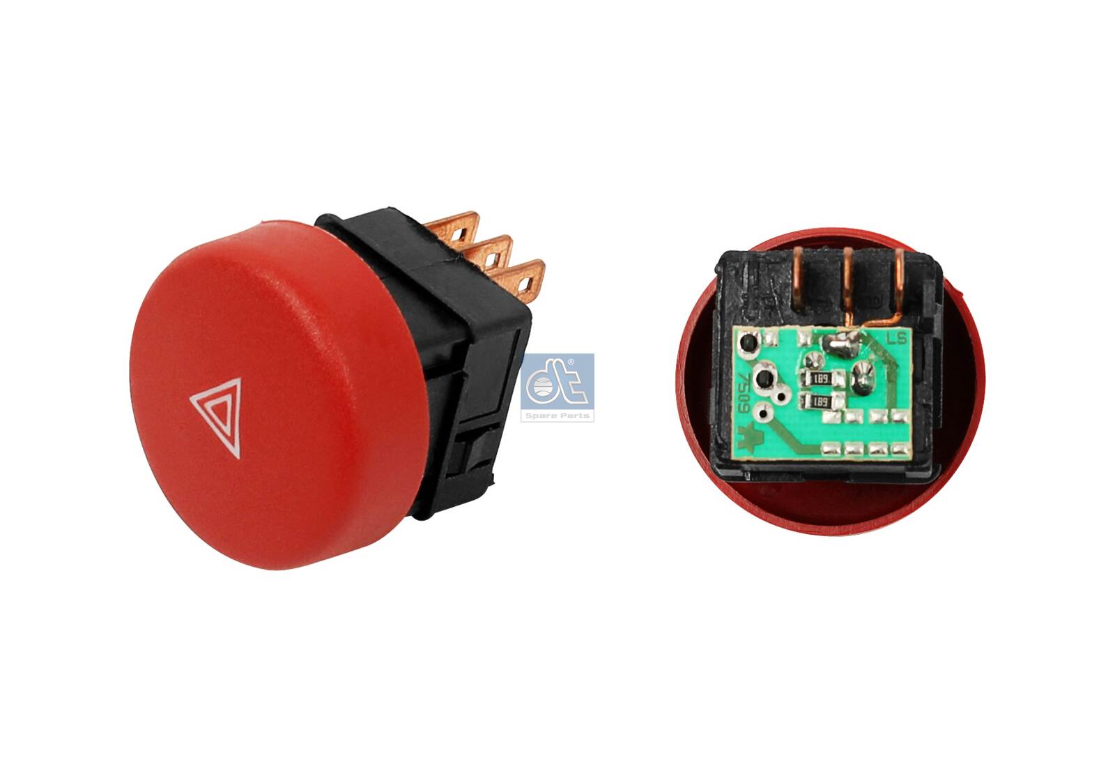 Dt Spare Parts Alarmlicht schakelaar 7.78134