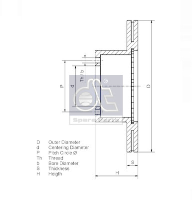 Dt Spare Parts Remschijven 4.64648