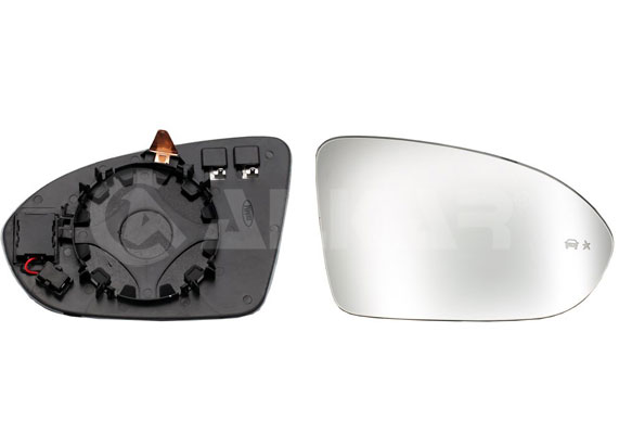 Alkar Buitenspiegelglas 6436730