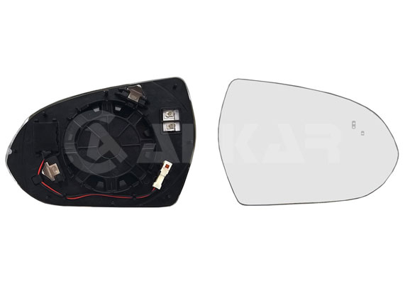 Spiegelglas, buitenspiegel Alkar 6436999