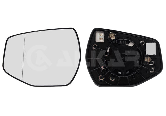 Spiegelglas, buitenspiegel Alkar 6471333