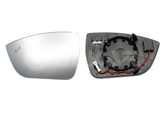 Buitenspiegelglas Alkar 6481094