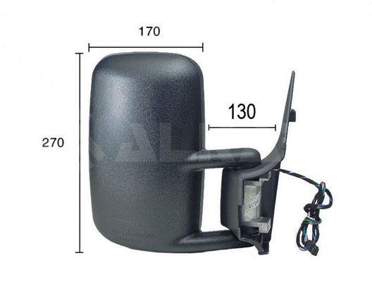 Buitenspiegel Alkar 9226966