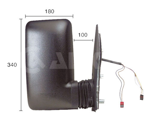 Buitenspiegel Alkar 9228977