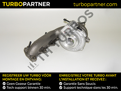 Turboshoet Turbolader 1100757