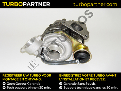 Turboshoet Turbolader 1100156