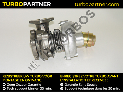 Turboshoet Turbolader 1100165