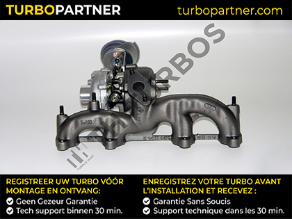 Turboshoet Turbolader 1101166