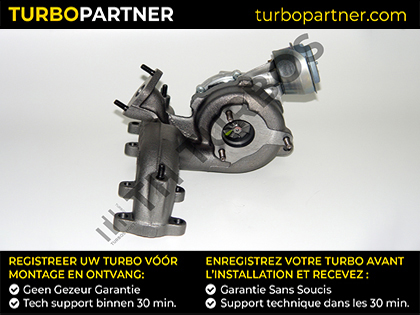 Turboshoet Turbolader 1101166