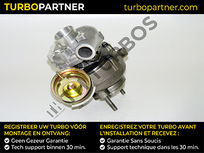 Turboshoet Turbolader 1100458