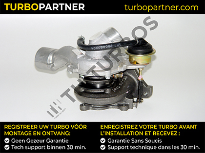 Turboshoet Turbolader 1101297