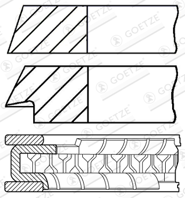 Goetze Engine Zuigerveren 08-101200-00