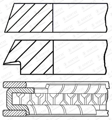 Goetze Engine Zuigerveren 08-102400-00