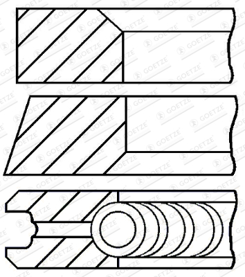Goetze Engine Zuigerveren 08-105400-00