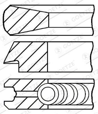 Zuigerveren Goetze Engine 08-114400-40