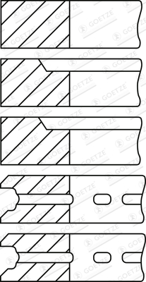 Goetze Engine Zuigerveren 08-126307-10