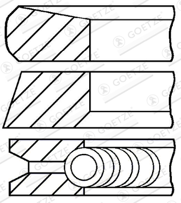 Goetze Engine Zuigerveren 08-127400-00