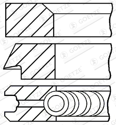 Zuigerveren Goetze Engine 08-131300-00